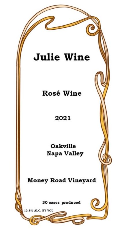 2021 Julie Wine Rosé of Cabernet Sauvignon